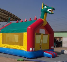 T2-2517 Trampolín inflable de dinosaurio