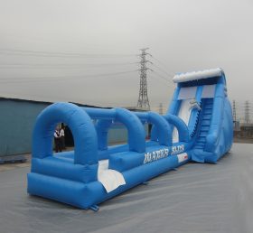 T8-564 Deslizador inflable azul