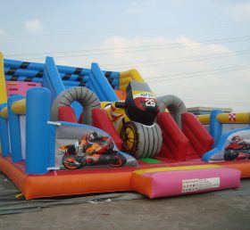 T8-362 Deslizador seco inflable de motocicleta gigante