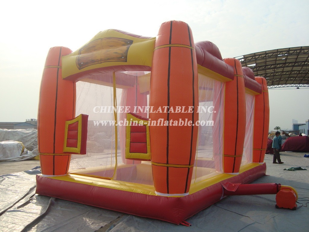 T2-435 Western Cowboys Inflatable Bouncer