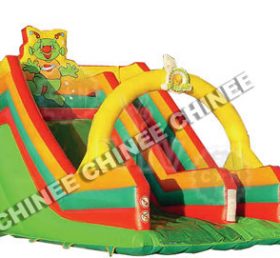 T8-269 Diapositiva inflable infantil alienígena