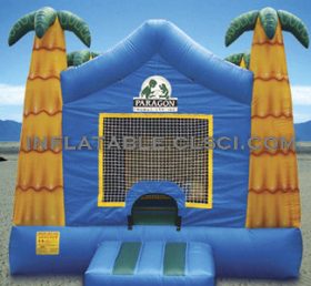 T2-1440 Trampolín inflable con tema de jungla