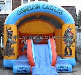 T2-841 Trampolín inflable al aire libre