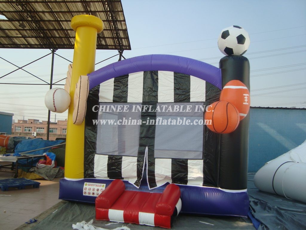 T2-1667 Sport Style Inflatable Bouncer