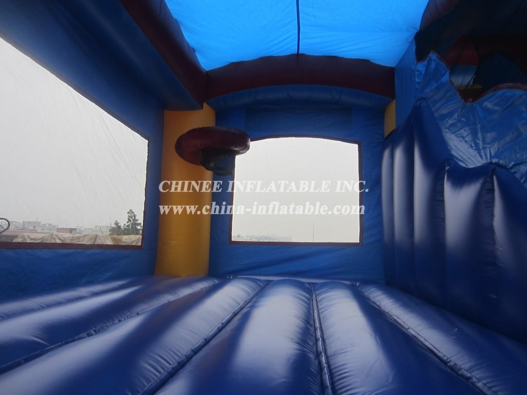 T5-335 Outdoor Inflatable Jump Castle Boucer House