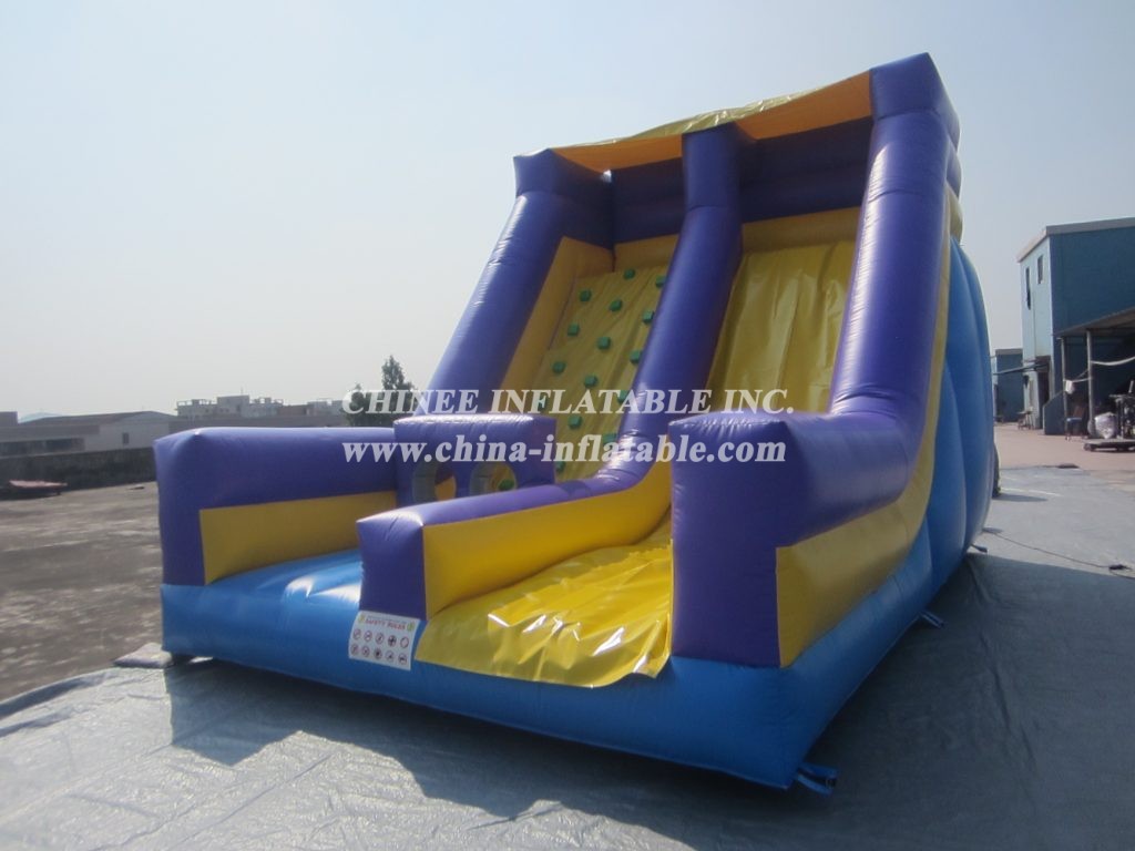 T8-558 Inflatable Dry Slide & Obstacle