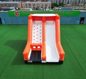 T8-558 Deslizamiento de barrera seca inflable de grado comercial para niños y adultos