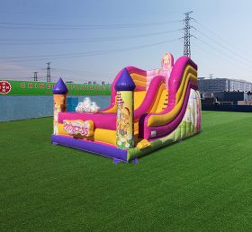 T8-4169 Deslizamiento inflable princesa