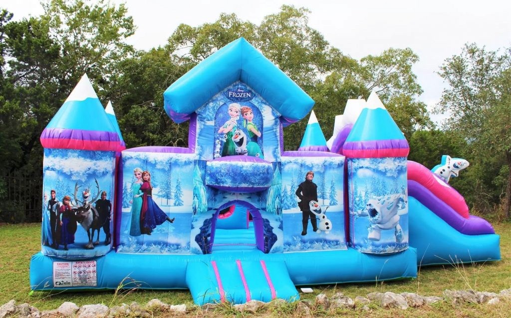 T2-4579 Disney Frozen Castle With Slide