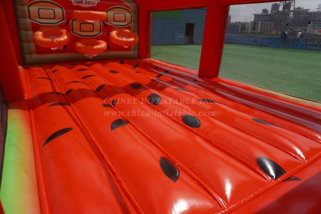 T11-3651 Inflatable Bounce House with Ball Shooting Game