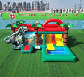 T2-4795B Dinosaur Adventure Bounce House...