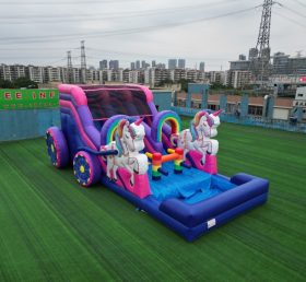 T8-4183B Unicorn Carriage Inflatable Wat...