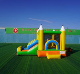 T2-5010B Crayon Bouncy Castle With Slide