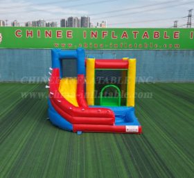 T2-8114 Inflatable Bounce House With Sli...